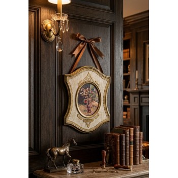 لوحه فنيه تجمع بين الطراز الاوربي والفرنسي L9608