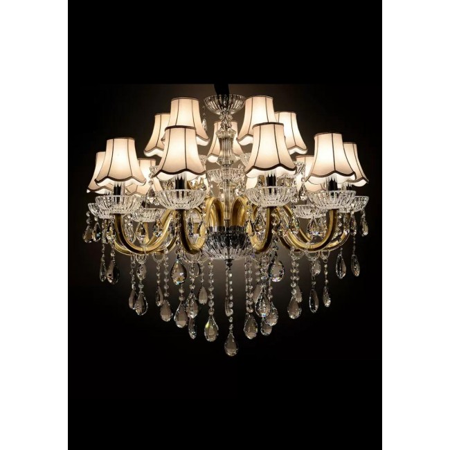 وحده اضاءه ثريا ملكيه سقفيه بتصميم اوربي كلاسيك ب15 اذارع9401