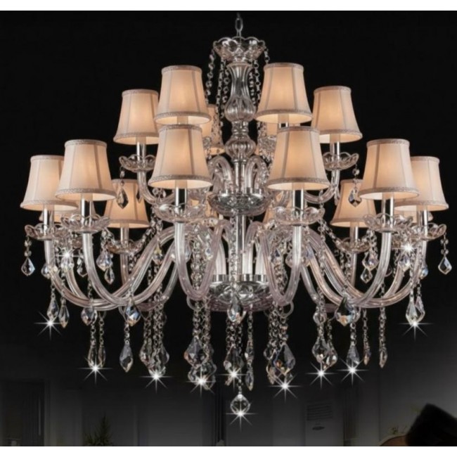 وحده اضاءه ثريا سقفيه كريستال بلمسات من الفخامه كلاسيكيه ب18 اذرع اضاءه9322 وحده اضاءه ثريا سقفيه كريستال بلمسات من الفخامه كلاسيكيه ب18 اذرع اضاءه9322