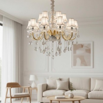 وحده اضاءه ثريا ملكيه سقفيه بتصميم اوربي كلاسيك ب15 اذارع9401 وحده اضاءه ثريا ملكيه سقفيه بتصميم اوربي كلاسيك ب15 اذارع9401