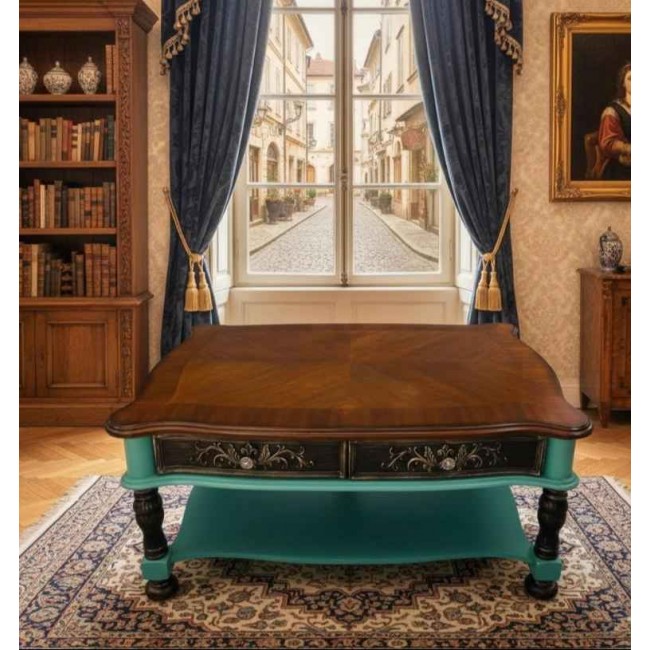 طاولة قهوه بستايل كلاسيكي -11116