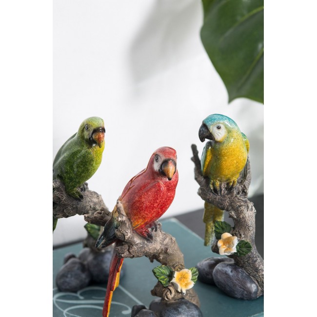 طقم تحفه بغباء بالوان زاهيه من الرتنج مكون 3 قطع8253