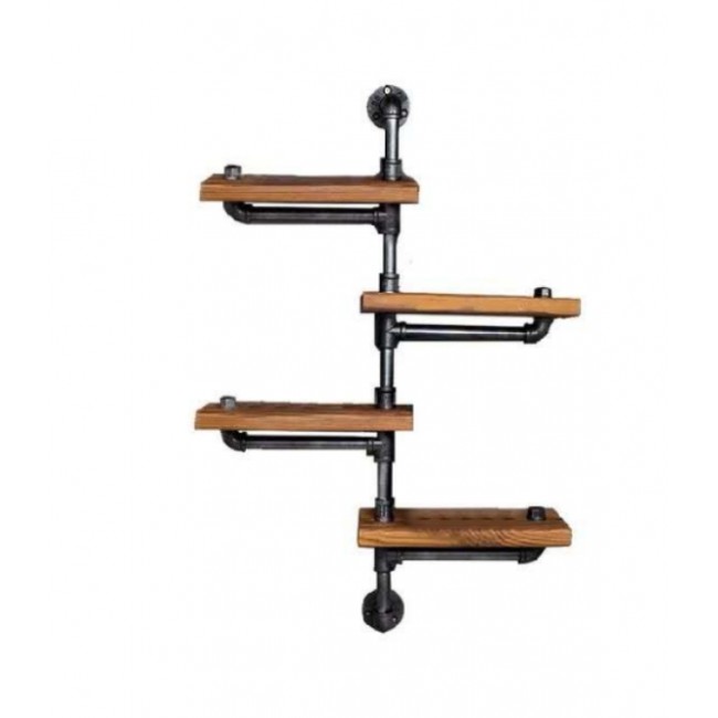 رف جداري من عدة رفوف خشبيه -2768 رف جداري من عدة رفوف خشبيه -2768