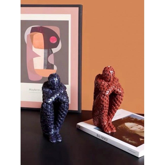 تحفة مجسم شخصية مفكر من الرانتج -K4350 تحفة مجسم شخصية مفكر من الرانتج -K4350