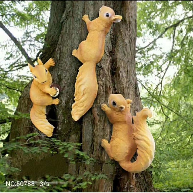 تحفة سنجاب للحدائق طقم 3قطع -L5688 تحفة سنجاب للحدائق طقم 3قطع -L5688