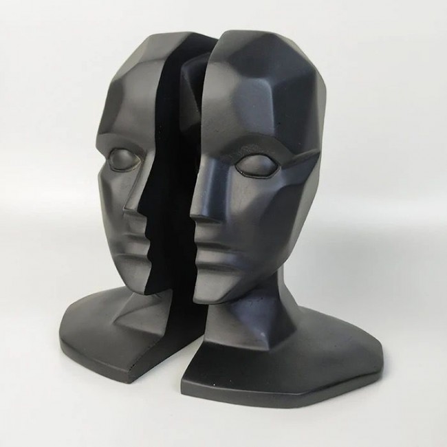 تحفه فاصل كتب بتصميم وجه -2156 تحفه فاصل كتب بتصميم وجه -2156