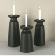 حامل شمعه مصنوع من سراميك طقم مكون من3 قطع -2619 حامل شمعه مصنوع من سراميك طقم مكون من3 قطع -2619