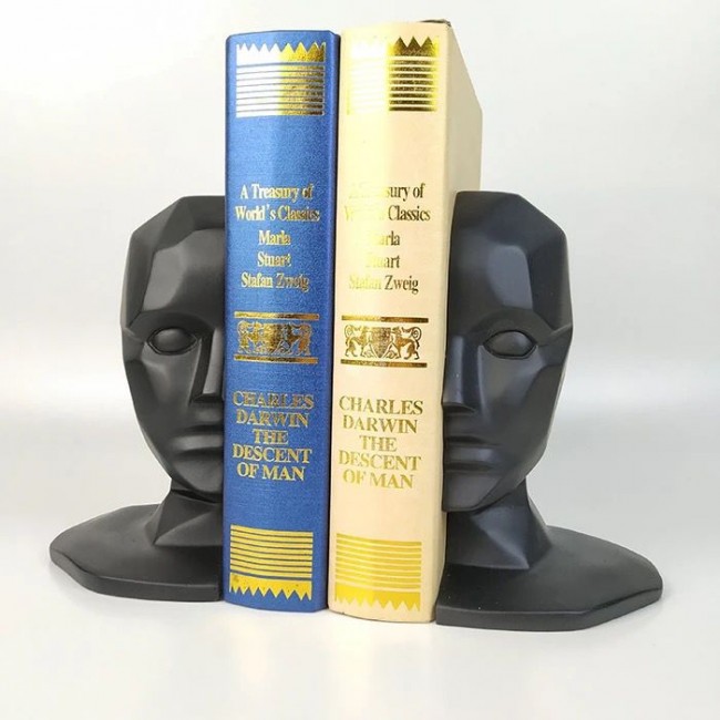 تحفه فاصل كتب بتصميم وجه -2156 تحفه فاصل كتب بتصميم وجه -2156