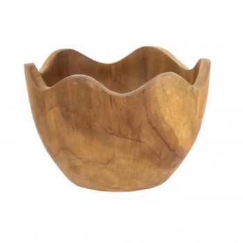 صحن عميق من خشب طبيعي 8080