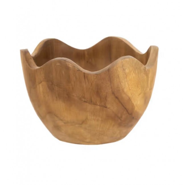 صحن عميق من خشب طبيعي 8080