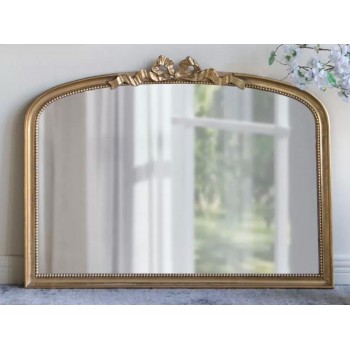 مرايا كلاسيكيه باطار معدن مذهب فريده بين الاناقه ودفء8153