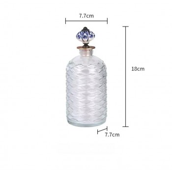 زجاجه لتعبئة العطور بسداد فاخره بتصميم اوربي 9114 زجاجه لتعبئة العطور بسداد فاخره بتصميم اوربي 9114