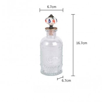 زجاجيه لتعبئة العطور بسداده متميزه تعطي لمسات من الفخامه 9115