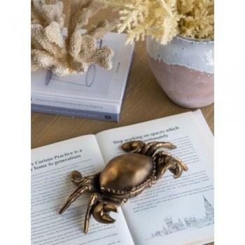 تحفه سلطعون فايبر ذهبي بتفاصيل انيقه 8313