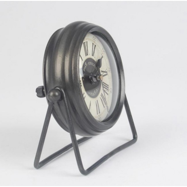 ساعه كلاسيكيه معدن م بارقام لاتنيه ملائمه للمكتب 9102