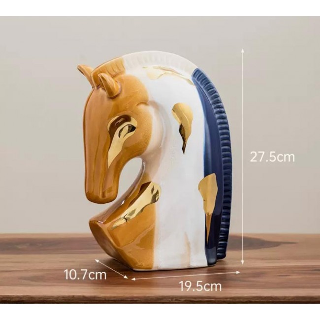 تحفه راس حصان بالوان مزدوجه بلمسات عصريه متميزه متوفر الحجمين 8278