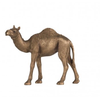 تحفه جمل من الراتنج باللون الذهبي 8254 تحفه جمل من الراتنج باللون الذهبي 8254