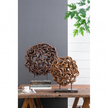 تحفه فنيه عصريه مكتبيه بقاعده رخام اسود متوفر الحجمين 8409