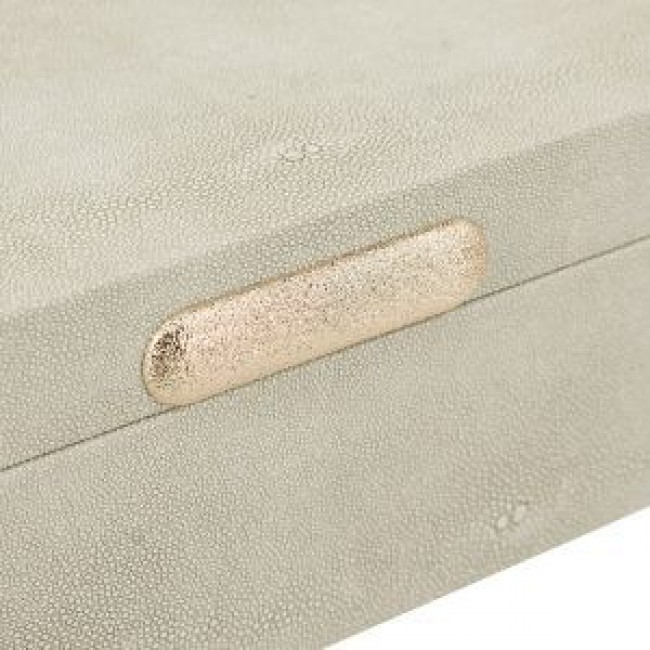 طقم علبه هدايا واكسسوار مصنوعه من الخشب مغطاه بالجلد الفاخر بحجمين عدد القطع 2 8346