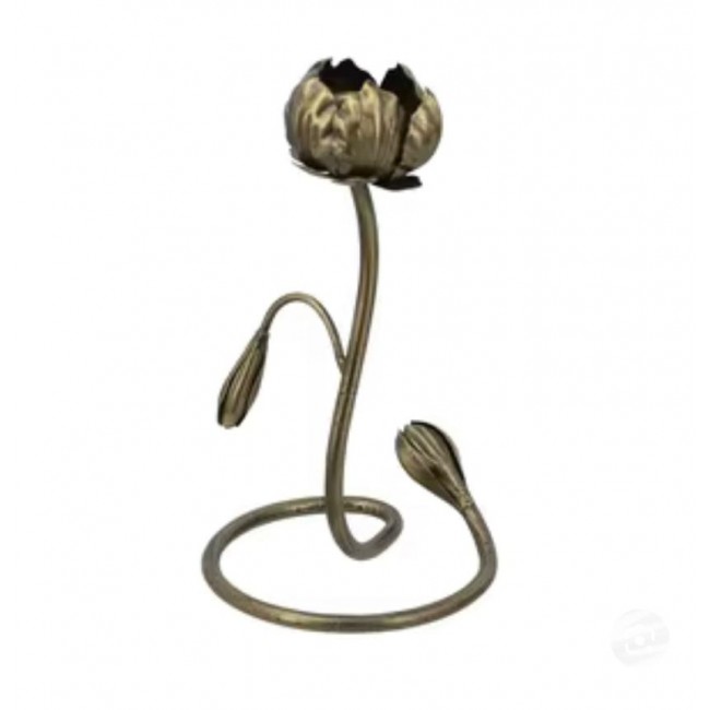 شمعدان معدن بتصميم اوربي 8091