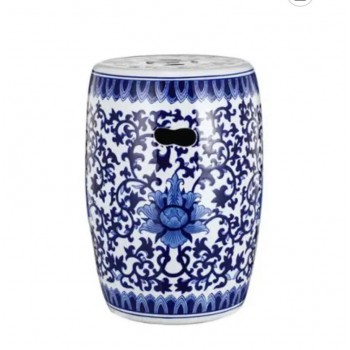 مقعد سيراميك بنقوش زرقاء فاخره 8114 مقعد سيراميك بنقوش زرقاء فاخره 8114