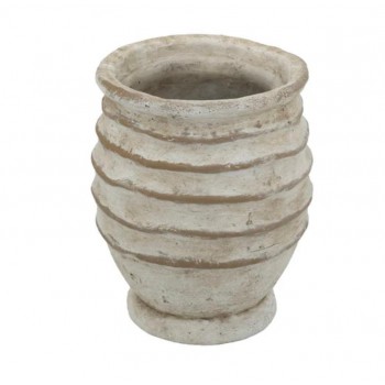 مركن نبات من الفخار بتصميم ريفي متوفر الحجمين 7963 مركن نبات من الفخار بتصميم ريفي متوفر الحجمين 7963
