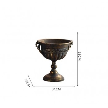 فازا معدن بستايل اوربي مثالي لديكور المنزل 8845 فازا معدن بستايل اوربي مثالي لديكور المنزل 8845