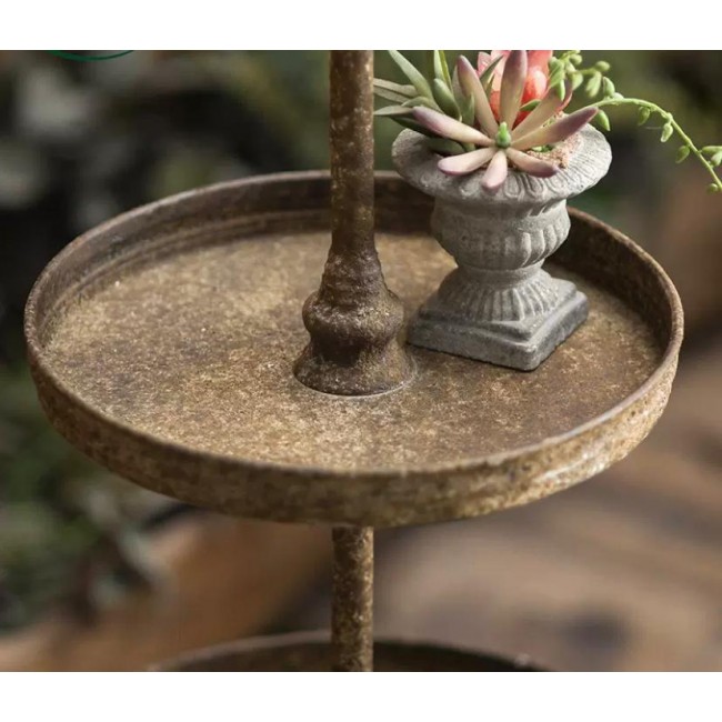 حامل حلويات معدن بتفاصيل اوربي8765