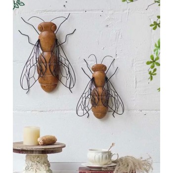 تحفه جداريه جريئه تجمع بين الخشب الطبيعي والمعدن متوفربحجمين 8853 تحفه جداريه جريئه تجمع بين الخشب الطبيعي والمعدن متوفربحجمين 8853