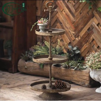 حامل حلويات معدن بتفاصيل اوربي8765 حامل حلويات معدن بتفاصيل اوربي8765