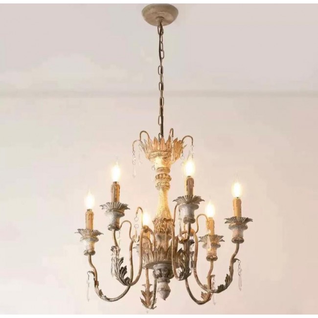 وحده اضاءه سقفيه بتصميم اوربي انيق ب 6 اذرع 8633