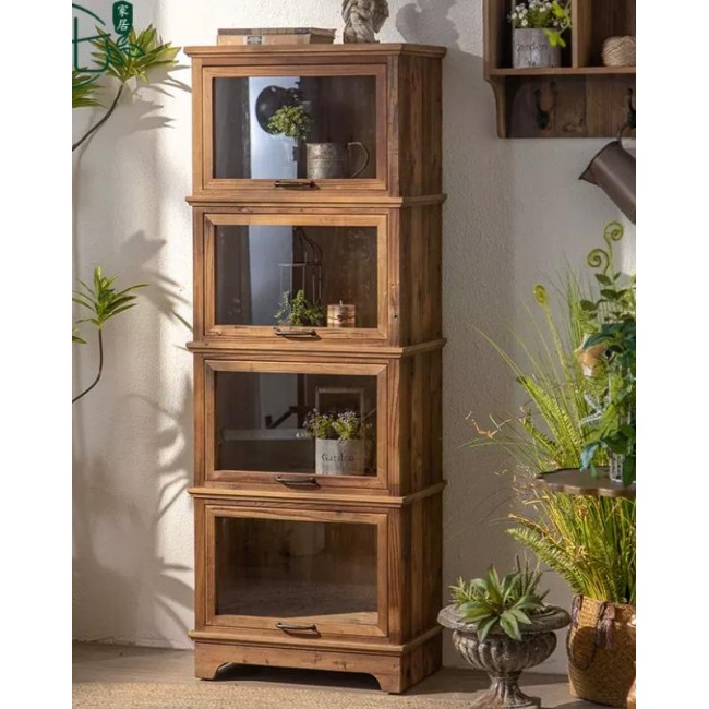 كونسول جداريمن الخشب الطبيعي مطعم بالزجاج بتفاصيل ريفيه جميله 8825 كونسول جداريمن الخشب الطبيعي مطعم بالزجاج بتفاصيل ريفيه جميله 8825