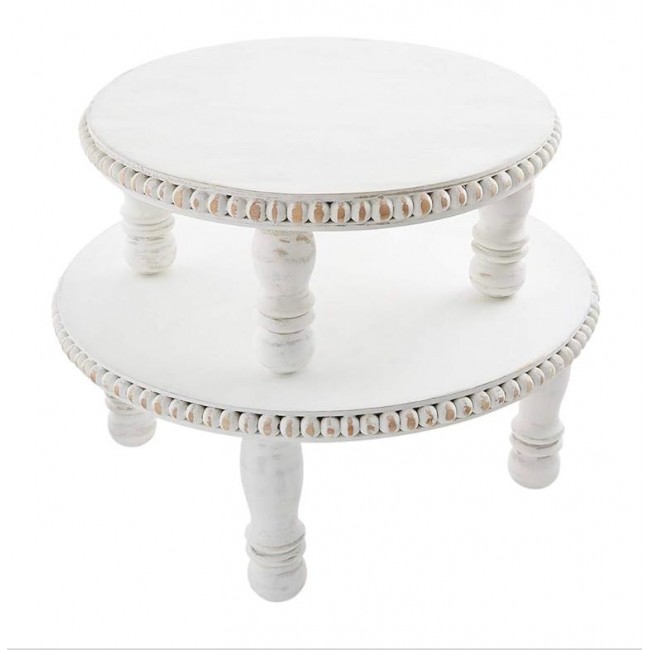 سناند بقاعده خشب ابيض بتصميم فرنسي متوفر الحجمين 8731