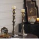 شمعدان معدن بتصميم عصري يلائم ديكور المنزل متوفر الحجمين 8869