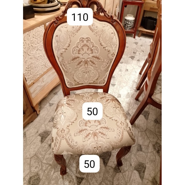 طاوله طعام مصنوعه من خشب الزان الطبيعي كلاسيك ستايل بحجم 200cm قابله لتمدد الي -250cm-8624