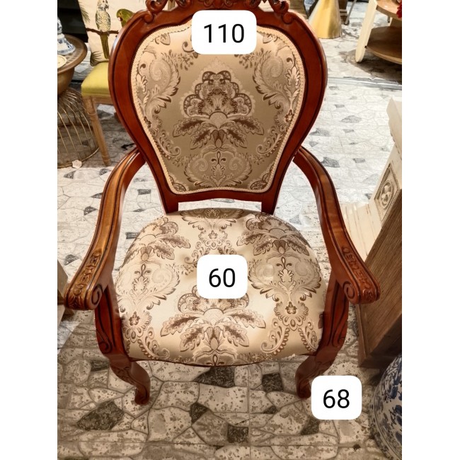 طاوله طعام مصنوعه من خشب الزان الطبيعي كلاسيك ستايل بحجم 200cm قابله لتمدد الي -250cm-8624