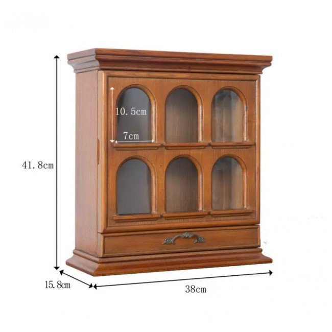 رف جداري كلاسيك من اجود انواع الخشب على الطراز الاوربي 9176