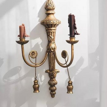 شمعدان جداري سراميك فينتج ستايل 