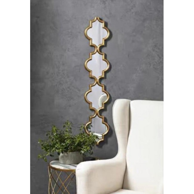 مرايا جداريه مصنوعه من المعدن المشغول كلاسيك 7806