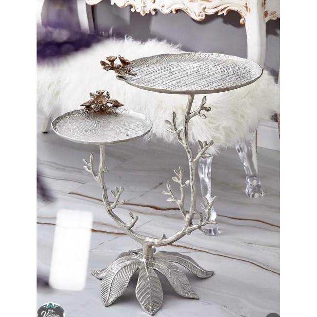 طاوله جانبيه معدن بتصميم اوربي 7999