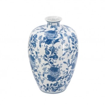 فازه سيراميك بنقوش الزهور بتصميم اوربي 8141