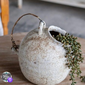 فازه سيراميك صناعه يدويه شبي شيك ستايل 7977