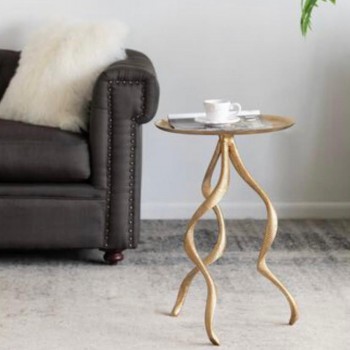 طاوله جانبيه مستديره بتصميم عصري حديث 7867