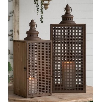 طقم شمعدان ارضيه مصنوعه من الخشب الطبيعي مشغول يدويا 8039 طقم شمعدان ارضيه مصنوعه من الخشب الطبيعي مشغول يدويا 8039