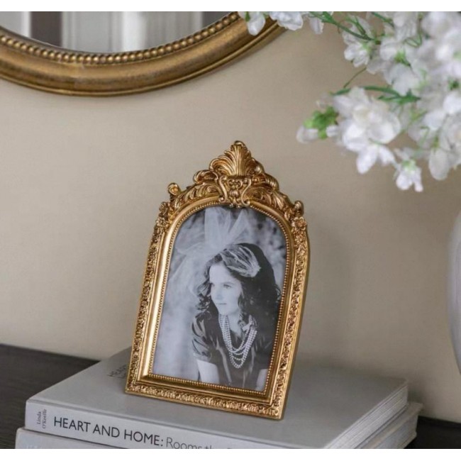 برواز باطار فاخر ذهبي بتصميم اوربي 7918