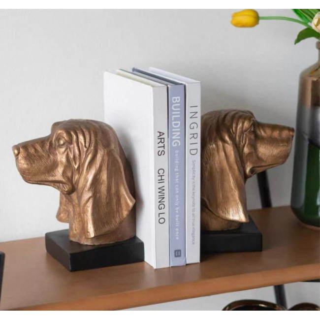 تحفه فاصل كتب بتصميم كلب مذهب7919