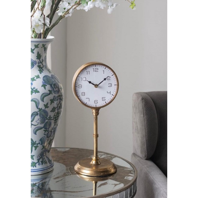 ساعه طاوله معدن فنتج ستايل متوفر الحجمين 7893 ساعه طاوله معدن فنتج ستايل متوفر الحجمين 7893