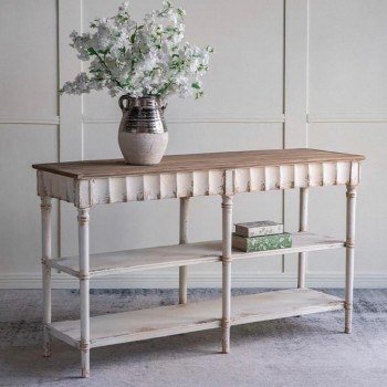 كونسول جداري بتصميم فرنسي شابي شيك 8043