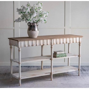 كونسول جداري بتصميم فرنسي شابي شيك 8043