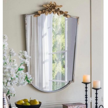 مرايا جداريه مصنوعه من المعدن المشغول يدويا فنتج ستايل 8043 بارتفاع 95cm مرايا جداريه مصنوعه من المعدن المشغول يدويا فنتج ستايل 8043 بارتفاع 95cm